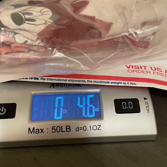 Disney Baby Minnie Mouse 2-Piece Outfit 6M Long-Sleeve Bodysuit & Floral Pants - Picture 11 of 11